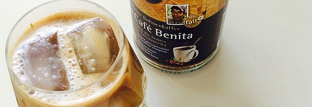 Benita Latte auf Eis, | Foto: GEPA - The Fair Trade Company