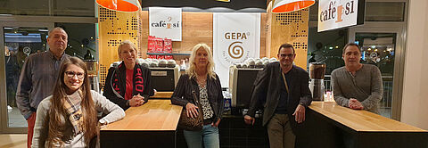 GEPA-Kaffee beim Länderspiel in Wolfsburg