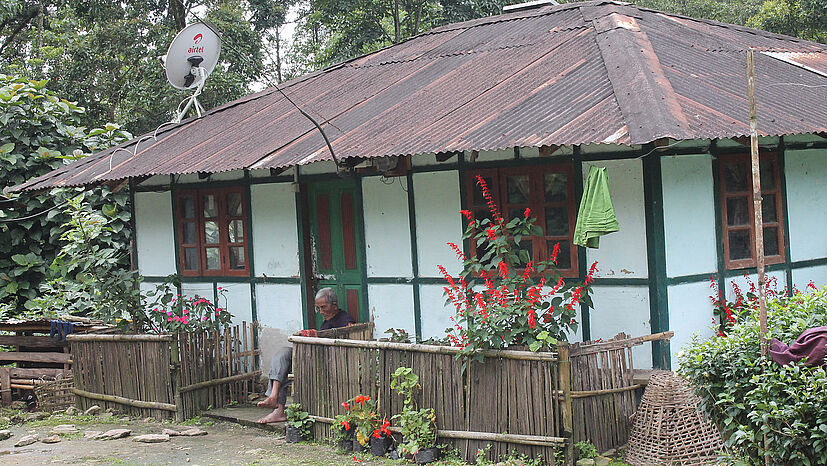 Typisches Haus auf Samabeong.
