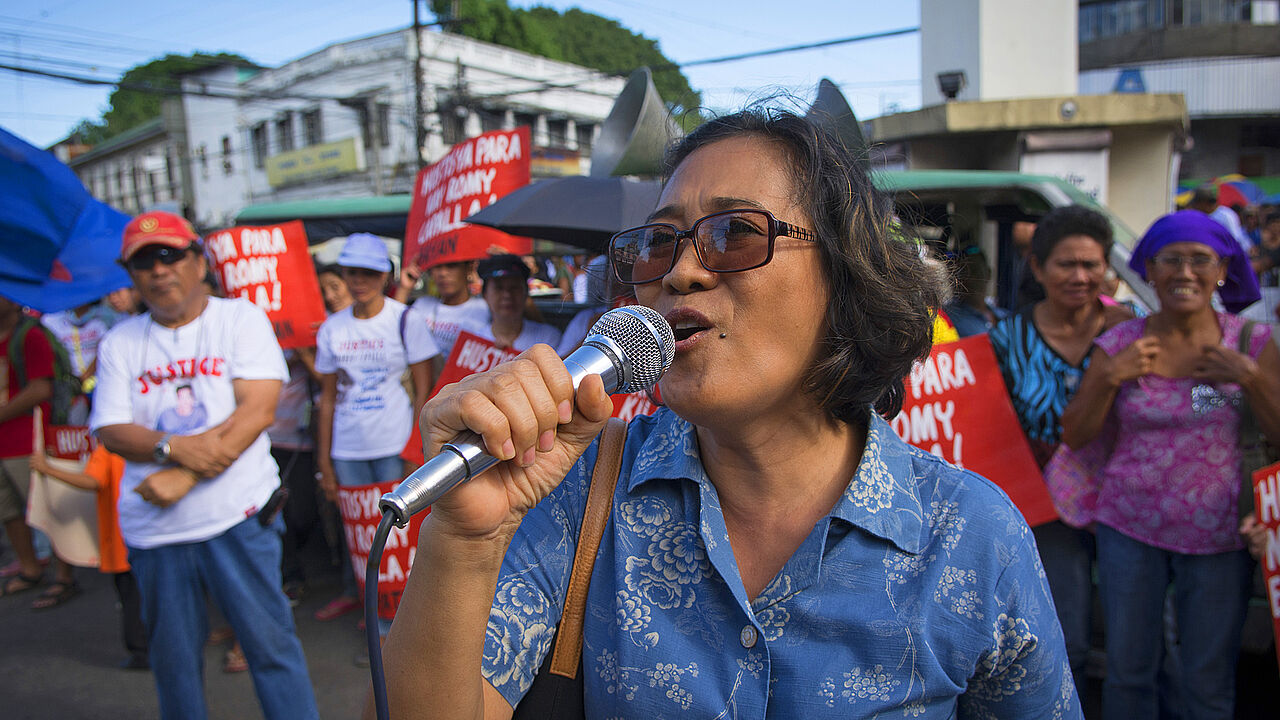 Ruth Fe Salditos: „Was wir brauchen ist eine grundlegende Landreform. Dafür kämpfen wir.“