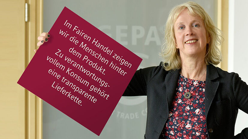 Barbara Schimmelpfennig, GEPA-Pressesprecherin 