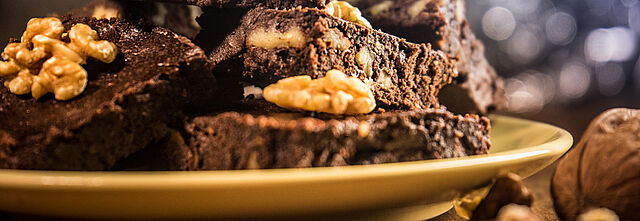 Brownies mit Walnüssen à la 11iE, | Foto: ps-ixel.com