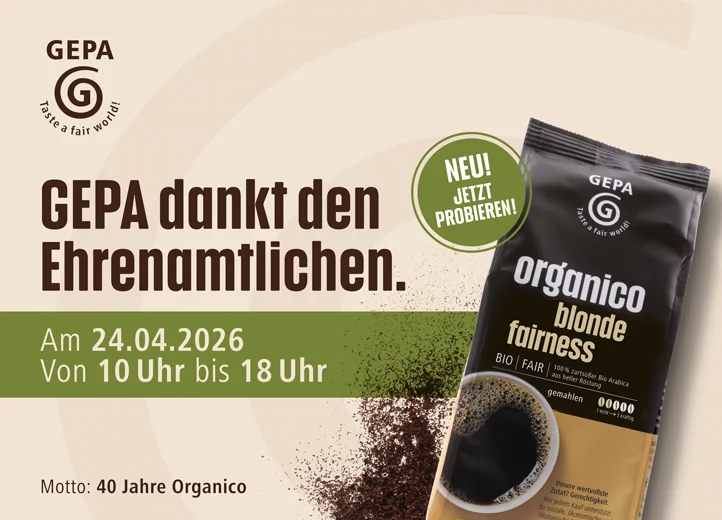 GEPA dankt den Ehrenamtlichen - per Mail anmelden