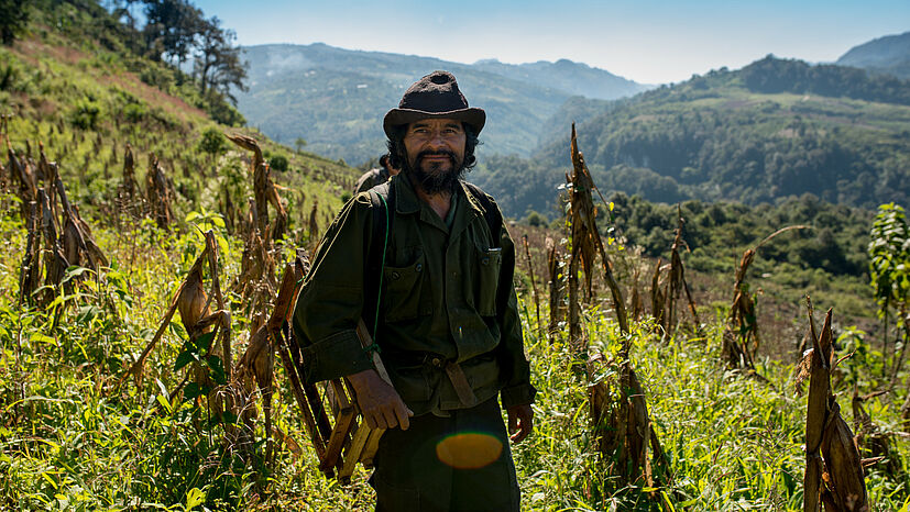 Nicolás Pérez Pérez auf dem Weg zur Honigernte | Foto: GEPA – The Fair Trade Company / Rafael Solórzano, Mexiko