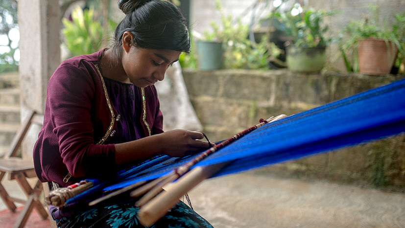 Aktuell entwickelt die Genossenschaft ein eigenes Textilprojekt für den heimischen Markt. | Foto: GEPA – The Fair Trade Company / Rafael Solórzano, Mexiko