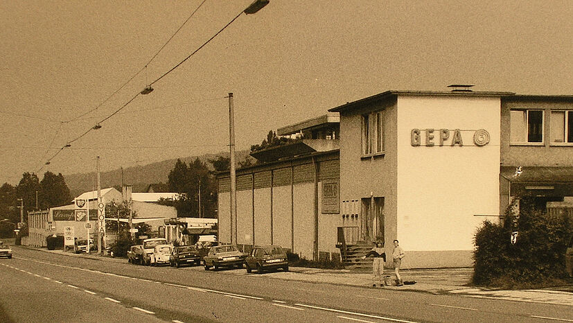 Früheres GEPA-Gebäude in Schwelm. Angefangen hat alles jedoch in Wuppertal-Barmen.