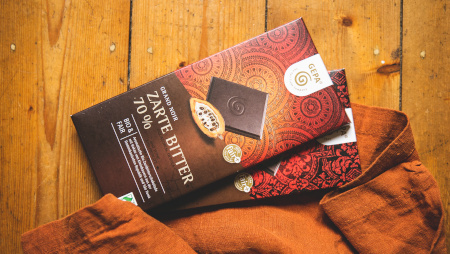 Bestnote „Gut“ für „GEPA Grand Noir  Zarte Bitter 70%“