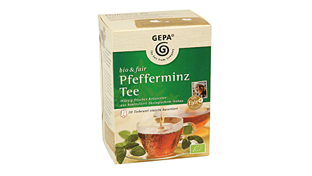 ÖKO-TEST: Bestnote „sehr gut“ für Pfefferminztee