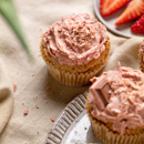 Fluffige Cupcakes mit Schokoladen-Toppings